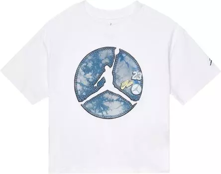 Футболка Jordan Jumpman Denim Play Tee, белый