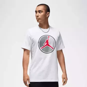Футболка Jordan Jumpman High Brand Read Shortsleeve Crew, белый