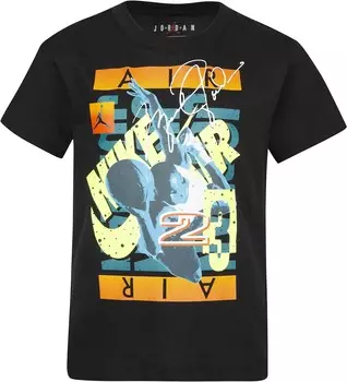 Футболка Jordan Kids Back To Back Short Sleeve Tee, черный