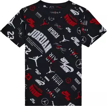 Футболка Jordan Levels All Over Print, черный