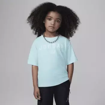 Футболка Jordan Little Kids' Graphic T-Shirt, цвет Light Dew