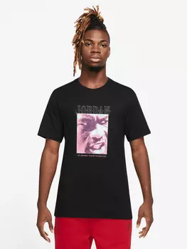 Футболка Jordan M J BRAND GFX SS CREW 2, черный