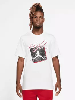 Футболка Jordan M J BRAND GFX SS CREW 1, белый