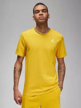 Футболка Jordan M J JUMPMAN EMB SS CREW, желтый
