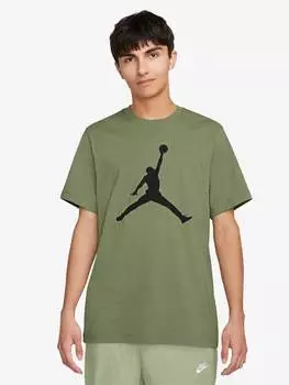 Футболка Jordan M J JUMPMAN SS CREW, зеленый