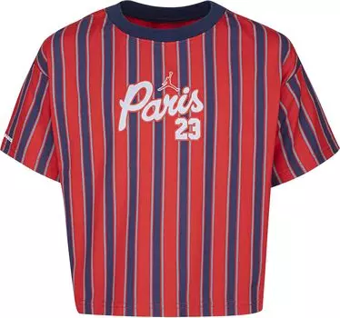 Футболка Jordan Paris Saint Germain Tee, цвет University Red