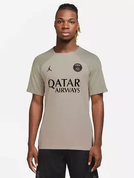 Футболка Jordan PSG M NK DF STRK SS TOP K 3R, серый
