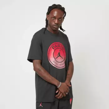 Футболка Jordan PSG Short Sleeve Logo Tee, черный/красный