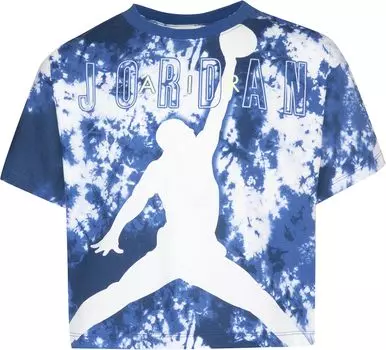 Футболка Jordan Sky Dye Jumpman Tee, цвет Dark Marina Blue
