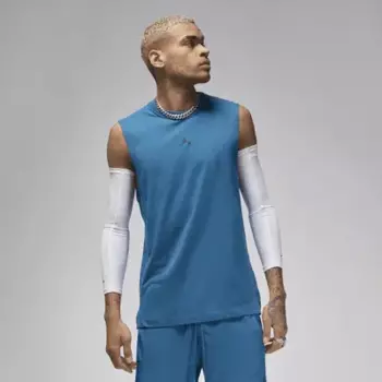 Футболка Jordan Sport, цвет Industrial Blue/Black