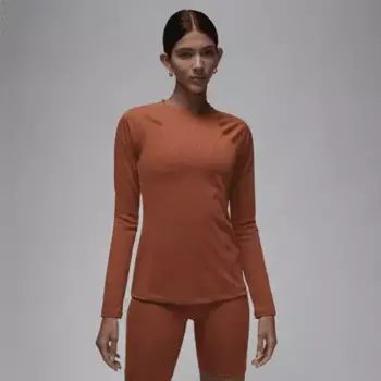 Футболка Jordan Sport Double Threat, цвет Dusty Peach/Night Maroon/Terra Blush