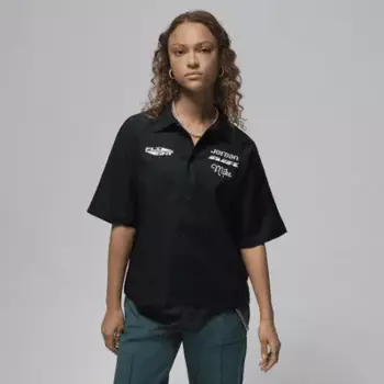 Футболка Jordan Women's Woven Top, черный