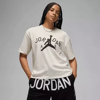 Футболка Jordan X Nina Chanel Abney, бежевый