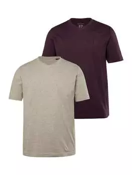 Футболка JP1880, цвет aubergine