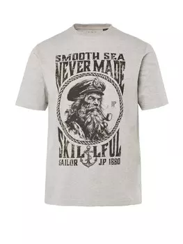 Футболка JP1880, цвет dunkelgrau melange