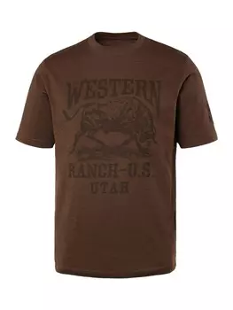 Футболка JP1880, цвет dunkle schokolade