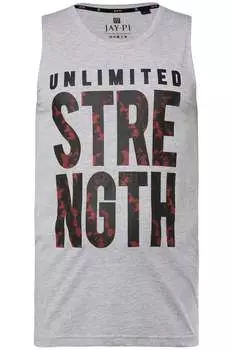 Футболка JP1880 Tank Top, цвет grau melange