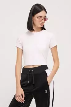 Футболка Juicy Couture, розовый