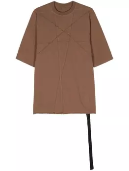 Футболка Jumbo SS T Rick Owens DRKSHDW, коричневый