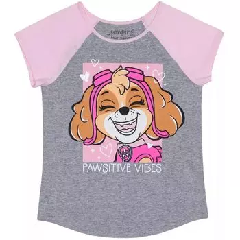 Футболка Jumping Beans со смайликом Skye для девочек 4–12 лет Jumping Beans