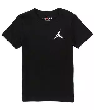 Футболка Jumpman Air Essential с короткими рукавами Jordan Little Boys 4–7, черный
