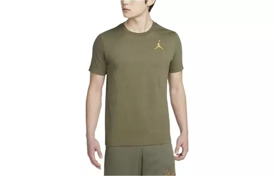 Футболка JUMPMAN EMB мужская зеленая Jordan, зеленый