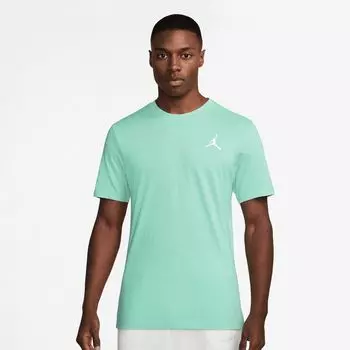Футболка Jumpman EMB с короткими рукавами JORDAN, цвет emerald rise/white