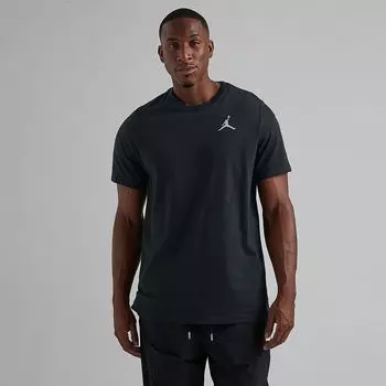 Футболка JUMPMAN EMBROIDERED T-Shirt Jordan, цвет Wei/Schwarz