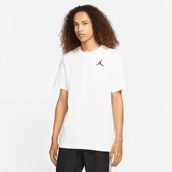 Футболка JUMPMAN EMBROIDERED T-Shirt Jordan, цвет Wei/Schwarz