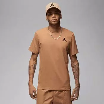 Футболка JUMPMAN EMBROIDERED T-Shirt Jordan, цвет Beige