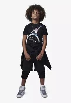 Футболка JUMPMAN FLIGHT CHROME TEE UNISEX Jordan, черный