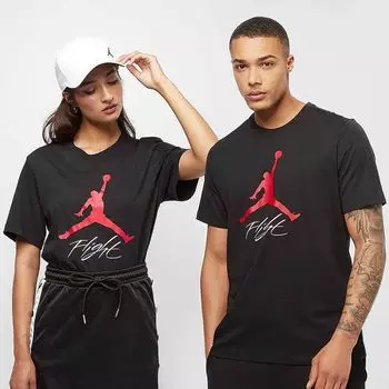 Футболка Jumpman Flight HBR JORDAN, цвет black/gym red