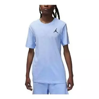 Футболка jumpman logo short-sleeve t-shirt 'royal tint' Air Jordan, синий