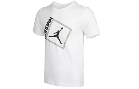 Футболка Jumpman мужская белая Jordan, белый