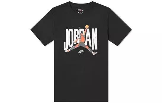 Футболка Jumpman мужская черная Jordan, черный