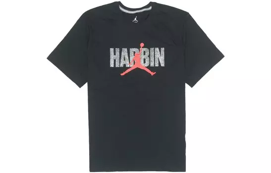 Футболка Jumpman мужская черная Jordan, черный