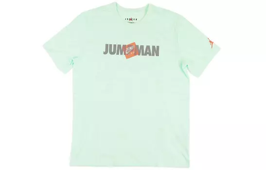 Футболка Jumpman мужская пастельно-зеленая Jordan, пастельно-зеленый