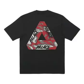 Футболка jungle camo tri-ferg t-shirt 'black' Palace, черный