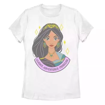 Футболка Junior's Disney's Aladdin Jasmine с цветным портретом Licensed Character