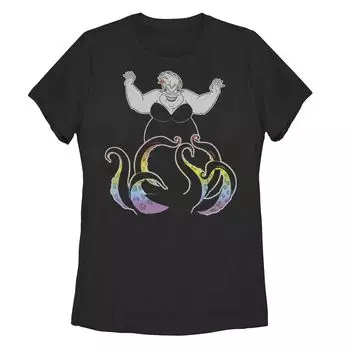 Футболка Junior's Disney Ursula Rainbow Tentacles с портретом Licensed Character