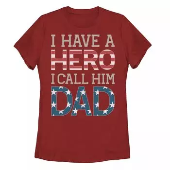 Футболка Junior's I Have a Hero, которую я называю папой Word Stack Licensed Character