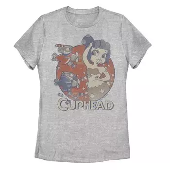 Футболка Juniors' Cuphead Cala Maria Airplane Attack Licensed Character