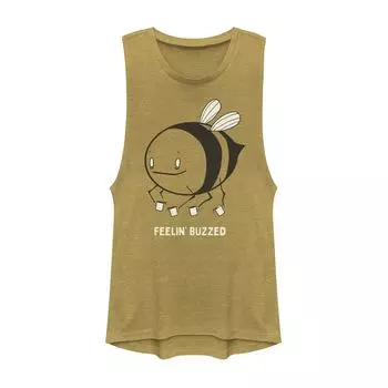 Футболка Juniors' Feelin' Buzzed Coffee Bee Muscle