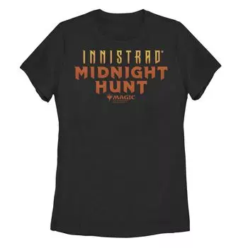 Футболка Juniors' Magic: The Gathering Innistrad Midnight с градиентным текстом и графическим рисунком Licensed Character