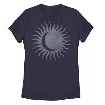 Футболка Juniors' Moon Within The Sun с потертым рисунком и рисунком