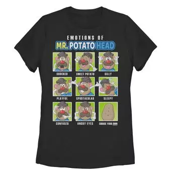 Футболка Juniors Mr. Potato Head Emotions Box Up Licensed Character