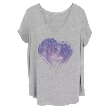 Футболка Juniors' Plus Avatar Jack & Neytiri Heart Licensed Character