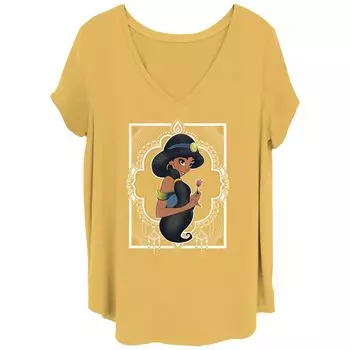 Футболка Juniors' Plus Disney Aladdin Jasmine Licensed Character