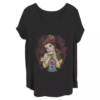 Футболка Juniors' Plus Disney Beauty & Beast Belle Licensed Character