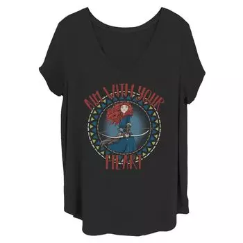 Футболка Juniors' Plus Disney Brave Merida Aim With Your Heart Licensed Character
